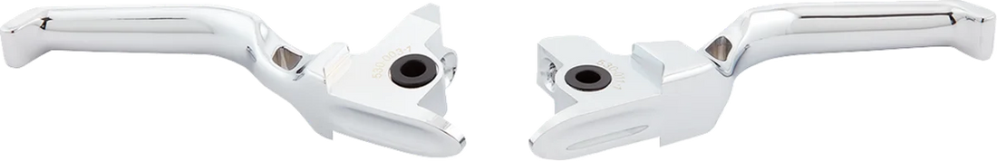 Arlen Ness Lever Set - Method - Chrome 530-022 - Back View