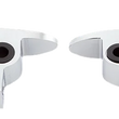 Load image into Gallery viewer, Arlen Ness Lever Set - Method - Chrome 530-023 - Back View