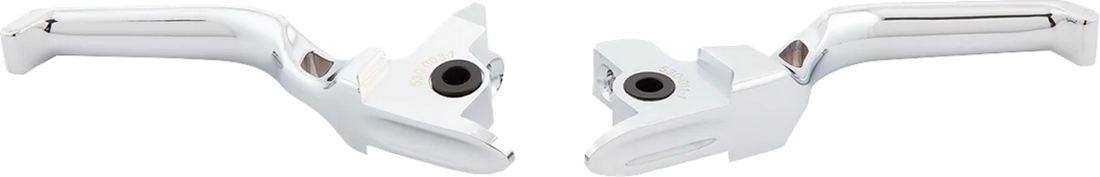 Arlen Ness Lever Set - Method - Chrome 530-024 - Back View