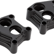 Load image into Gallery viewer, Arlen Ness Lifter Block Covers - 10 Gauge - Black 12-574 - Main Product View