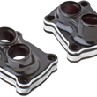 Load image into Gallery viewer, Arlen Ness Lifter Block Covers - 10 Gauge - Black 12-583 - Main Product View
