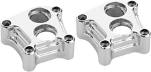 Load image into Gallery viewer, Arlen Ness Lifter Block Covers - 10 Gauge - Chrome 12-572 - Main Product View