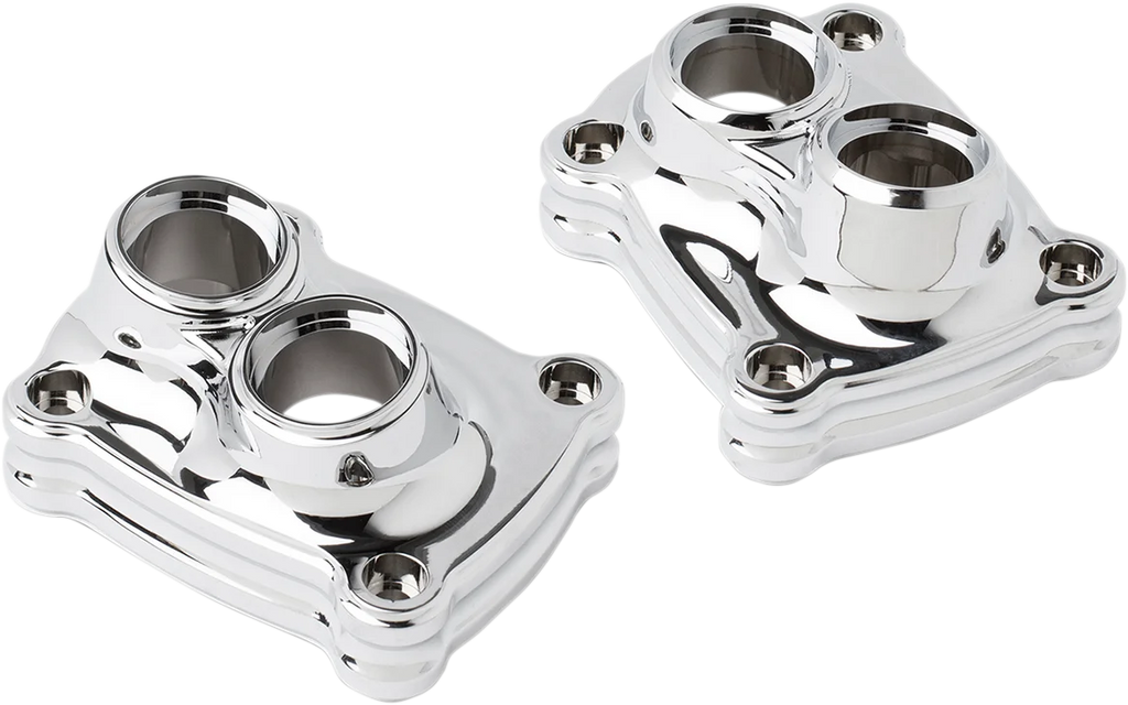 Arlen Ness Lifter Block Covers - 10 Gauge - Chrome 12-582 - Main Product View