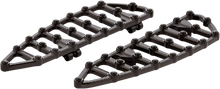 Load image into Gallery viewer, Arlen Ness MX Driver Floorboards - Black 410-007 - Main Product View