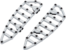 Load image into Gallery viewer, Arlen Ness MX Driver Floorboards - Chrome 06-890 - Main Product View