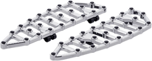 Load image into Gallery viewer, Arlen Ness MX Driver Floorboards - Chrome 06-890 - Side View