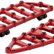 Load image into Gallery viewer, Arlen Ness MX Driver Floorboards - Red 06-893 - Side View