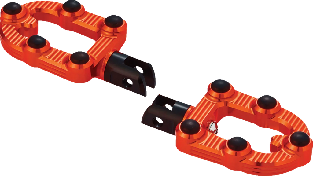 Arlen Ness MX Driver Foot Peg - Orange 07-969