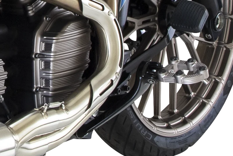 Arlen Ness MX Driver Foot Peg - Titanium 07-959 - Detail View