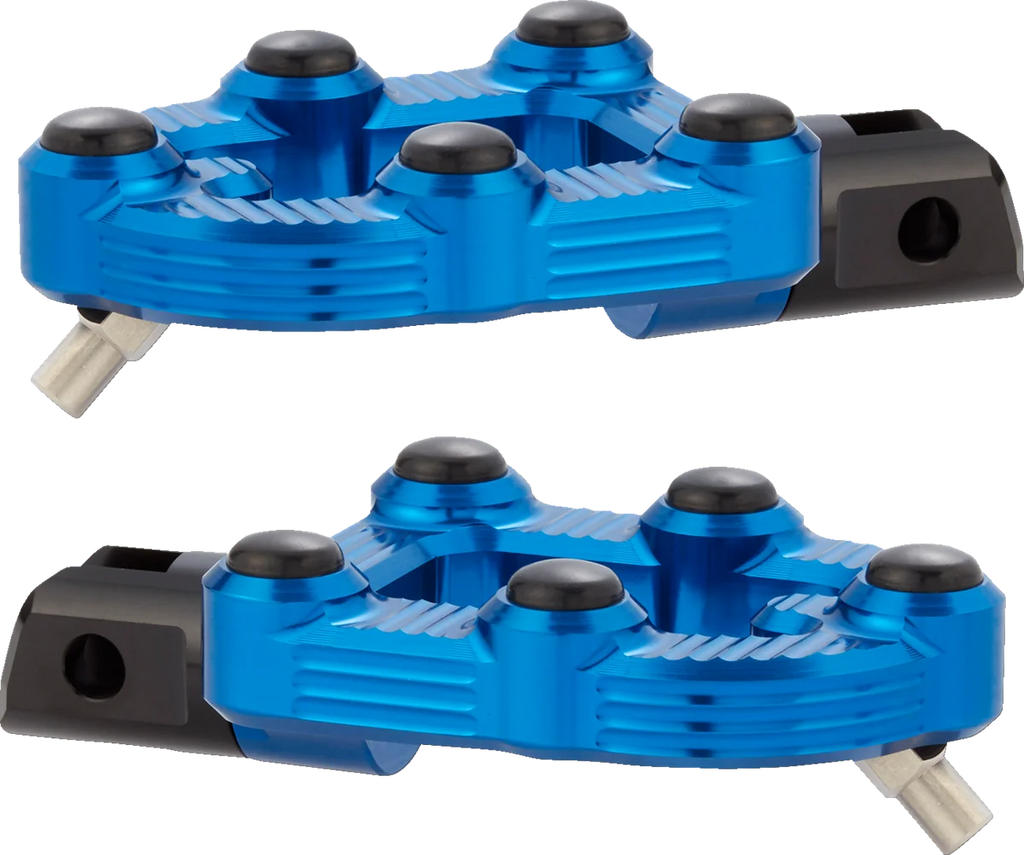 Arlen Ness MX Driver Peg - Blue 07-903 - Detail View