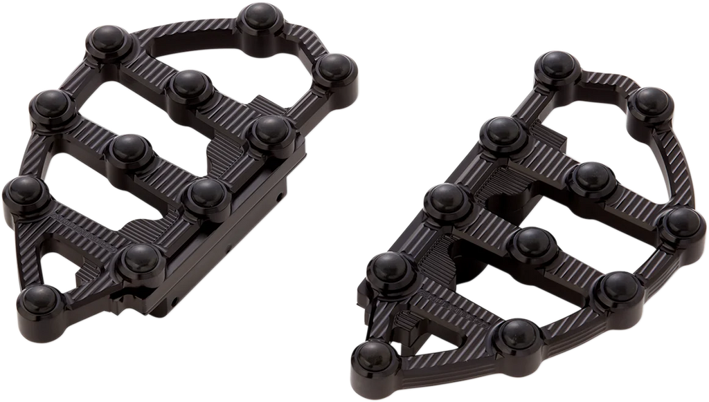 Arlen Ness MX Passenger Floorboards - Black 06-896 - Main Product View
