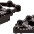Load image into Gallery viewer, Arlen Ness MX Passenger Floorboards - Black 06-896 - Side View