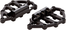 Load image into Gallery viewer, Arlen Ness MX Passenger Floorboards - Black 06-896 - Back View