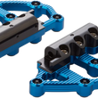 Load image into Gallery viewer, Arlen Ness MX Passenger Floorboards - Blue 06-897 - Side View