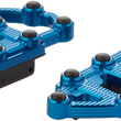 Load image into Gallery viewer, Arlen Ness MX Passenger Floorboards - Blue 06-897 - Back View
