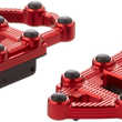 Load image into Gallery viewer, Arlen Ness MX Passenger Floorboards - Red 06-898 - Back View
