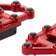 Load image into Gallery viewer, Arlen Ness MX Passenger Floorboards - Red 06-898 - Back View