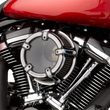 Load image into Gallery viewer, Arlen Ness Method™ Clear Series Air Cleaner - Black 18-960 - Side View
