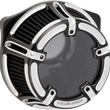 Load image into Gallery viewer, Arlen Ness Method™ Clear Series Air Cleaner - Black 18-961 - Main Product View