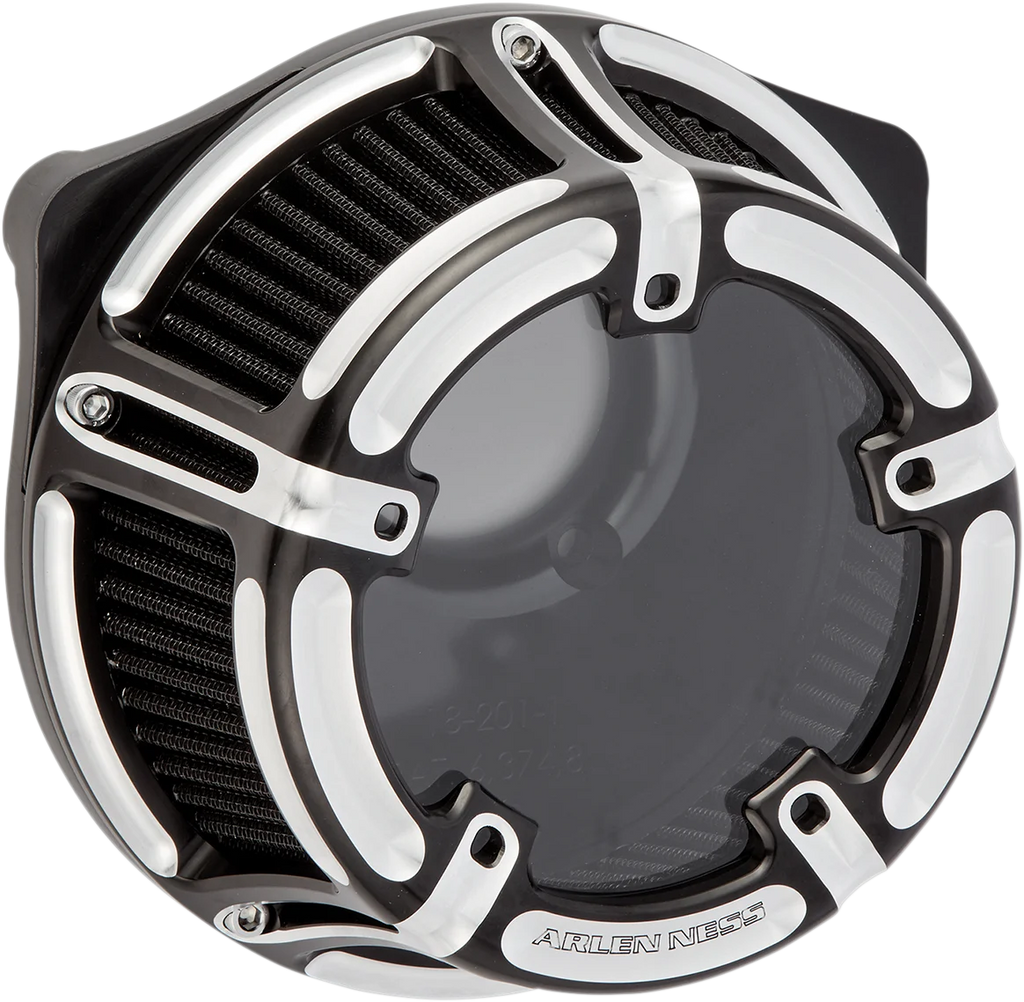 Arlen Ness Method™ Clear Series Air Cleaner - Black 18-962 - Main Product View