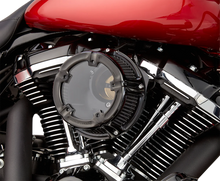 Load image into Gallery viewer, Arlen Ness Method™ Clear Series Air Cleaner - Black 18-965 - Side View