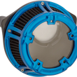 Load image into Gallery viewer, Arlen Ness Method™ Clear Series Air Cleaner - Blue 18-183 - Main Product View