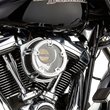 Load image into Gallery viewer, Arlen Ness Method™ Clear Series Air Cleaner - Chrome 18-970 - Side View