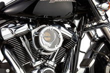 Load image into Gallery viewer, Arlen Ness Method™ Clear Series Air Cleaner - Chrome 18-970 - Side View