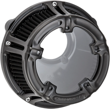 Load image into Gallery viewer, Arlen Ness Method™ Clear Series Air Cleaner - Chrome 18-970 - Detail View