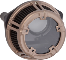 Load image into Gallery viewer, Arlen Ness Method™ Clear Series Air Cleaner - Titanium 600-016 - Main Product View