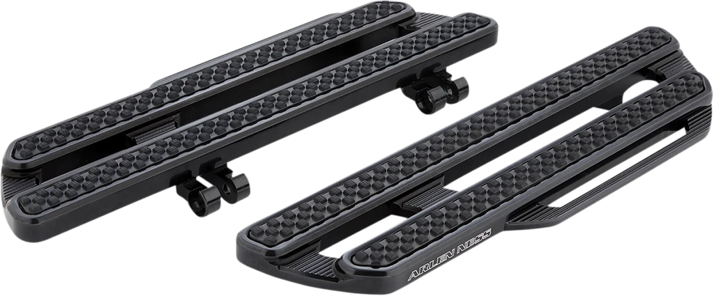 Arlen Ness Method Driver Floorboards - Extended - Black 410-018 - Side View