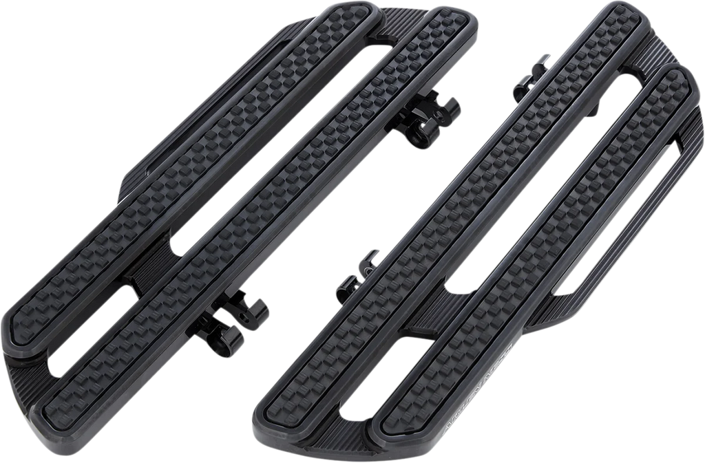 Arlen Ness Method Driver Floorboards - Extended - Chrome 410-017 - Detail View