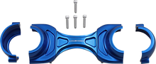 Load image into Gallery viewer, Arlen Ness Method Fork Brace - 49 mm - Blue 20-357 - Side View