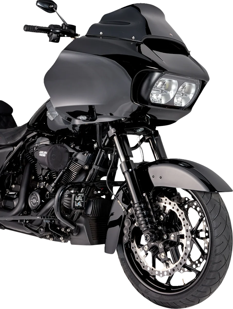 Arlen Ness Method® Fork Guard Cover - Black 120-000 - Side View
