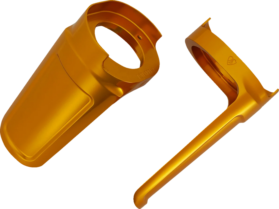 Arlen Ness Method® Fork Guard Cover - Gold 120-020 - Side View