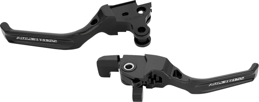 Arlen Ness Method Lever Set - Black - 530-038 - Side View