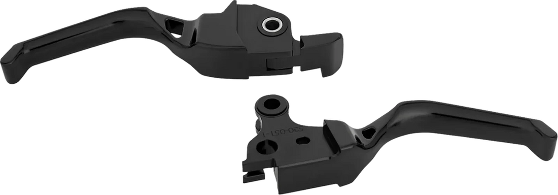 Arlen Ness Method Lever Set - Black - 530-038 - Back View