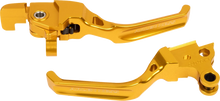 Load image into Gallery viewer, Arlen Ness Method Lever Set - Gold - 530-040 - Main Product View