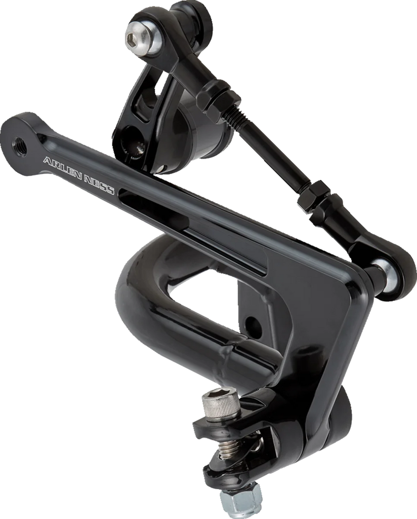 Arlen Ness Mid Controls - Black - FL '09-'24 420-120 - Side View