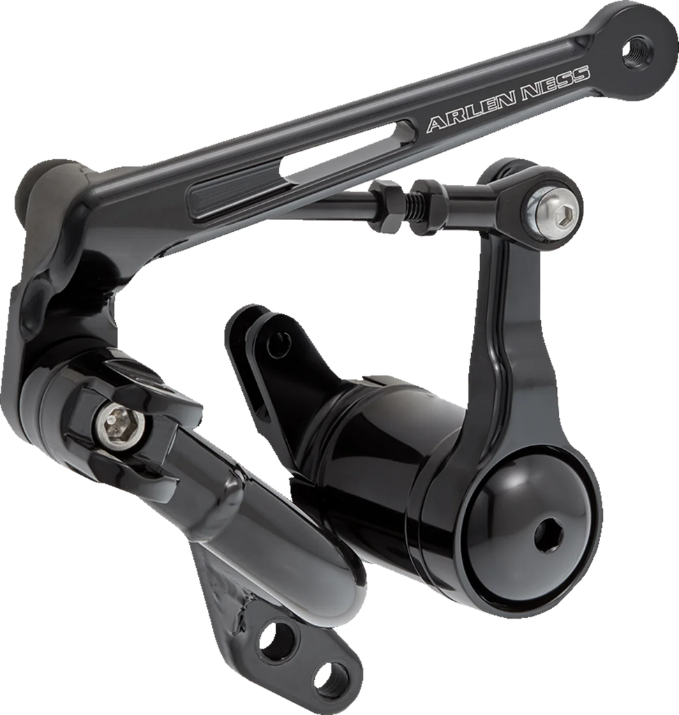 Arlen Ness Mid Controls - Black - FL '09-'24 420-120 - Back View