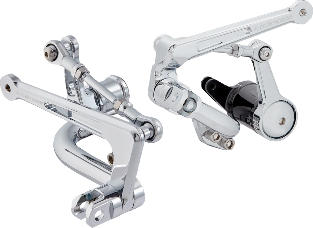 Arlen Ness Mid Controls - Chrome - FLT '00-'07 420-142 - Main Product View