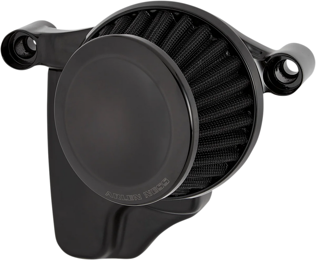 Arlen Ness Mini 22° Air Cleaner Kit - Black 600-026 - Main Product View