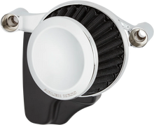 Load image into Gallery viewer, Arlen Ness Mini 22° Air Cleaner Kit - Chrome 600-027 - Side View