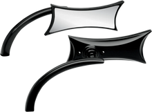 Load image into Gallery viewer, Arlen Ness Mirror - Micro - Four-Point - Side View - Rectangle - Black - Right 13-419 - Main Product View