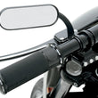 Load image into Gallery viewer, Arlen Ness Mirror - Micro - Mini - Side View - Oval - Black - Left 13-412 - Back View
