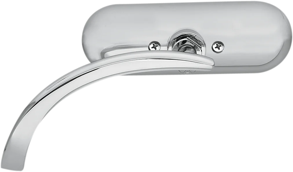 Arlen Ness Mirror - Micro - Mini - Side View - Oval - Chrome - Left 13-406 - Main Product View