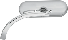 Load image into Gallery viewer, Arlen Ness Mirror - Micro - Mini - Side View - Oval - Chrome - Left 13-406 - Main Product View