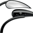 Load image into Gallery viewer, Arlen Ness Mirror - Micro - Rad 2 - Side View - Teardrop - Black - Left 13-400 - Main Product View