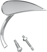Load image into Gallery viewer, Arlen Ness Mirror - Micro - Rad 2 - Side View - Teardrop - Chrome - Right 13-411 - Main Product View