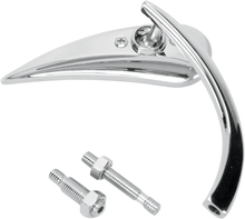 Load image into Gallery viewer, Arlen Ness Mirror - Micro - Rad 2 - Side View - Teardrop - Chrome - Right 13-411 - Side View